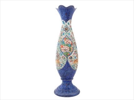 چراغ گل و مرغ میناکاری اسماعیلی