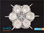 سرویس قهوه خوری ملیله کاری
