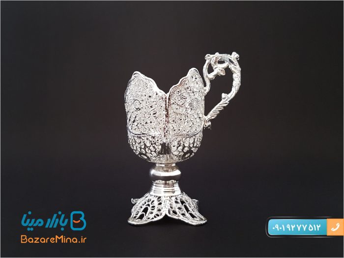 سرویس قهوه خوری ملیله کاری