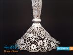 شمعدان مليله كاري ارتفاع 30 سانتی متر