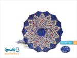 سری بشقاب سه تکه مسی میناکاری اثر اسماعیلی