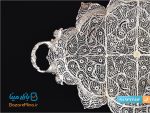 سرویس قهوه خوری ملیله کاری اصفهان