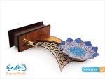 تندیس جا قلمی میناکاری
