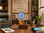 تندیس جا قلمی میناکاری اصفهان