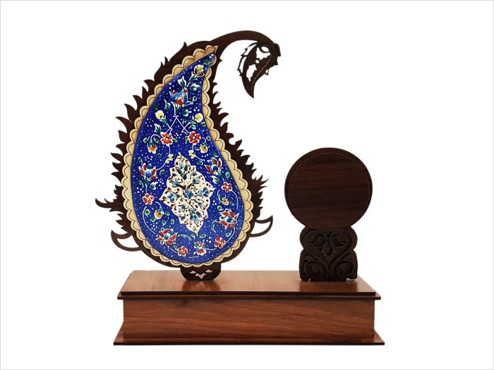 تندیس بته جقه میناکاری طرح کرشمه