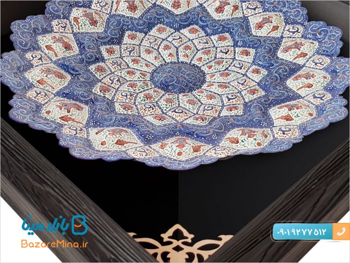 قاب بشقاب میناکاری اصفهان