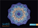 قاب بشقاب 16 سانتی متری میناکاری