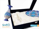 باکس میناکاری بشقاب 20 و گلدان 16 سانتی