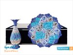 باکس میناکاری بشقاب 20 و گلدان 16 سانتی