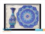 باکس میناکاری بشقاب 25 و گلدان 20 سانتی