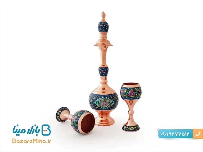 سرویس شربت خوری مس و پرداز اصفهان
