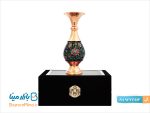 گلدان 16 سانتی مس و پرداز با جعبه مخمل