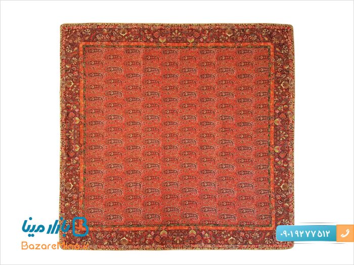 رومیزی ترمه ابریشمی هاشمی طرح یاقوت