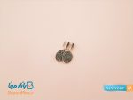 نیم ست نقره سیاه قلم مدل لوح