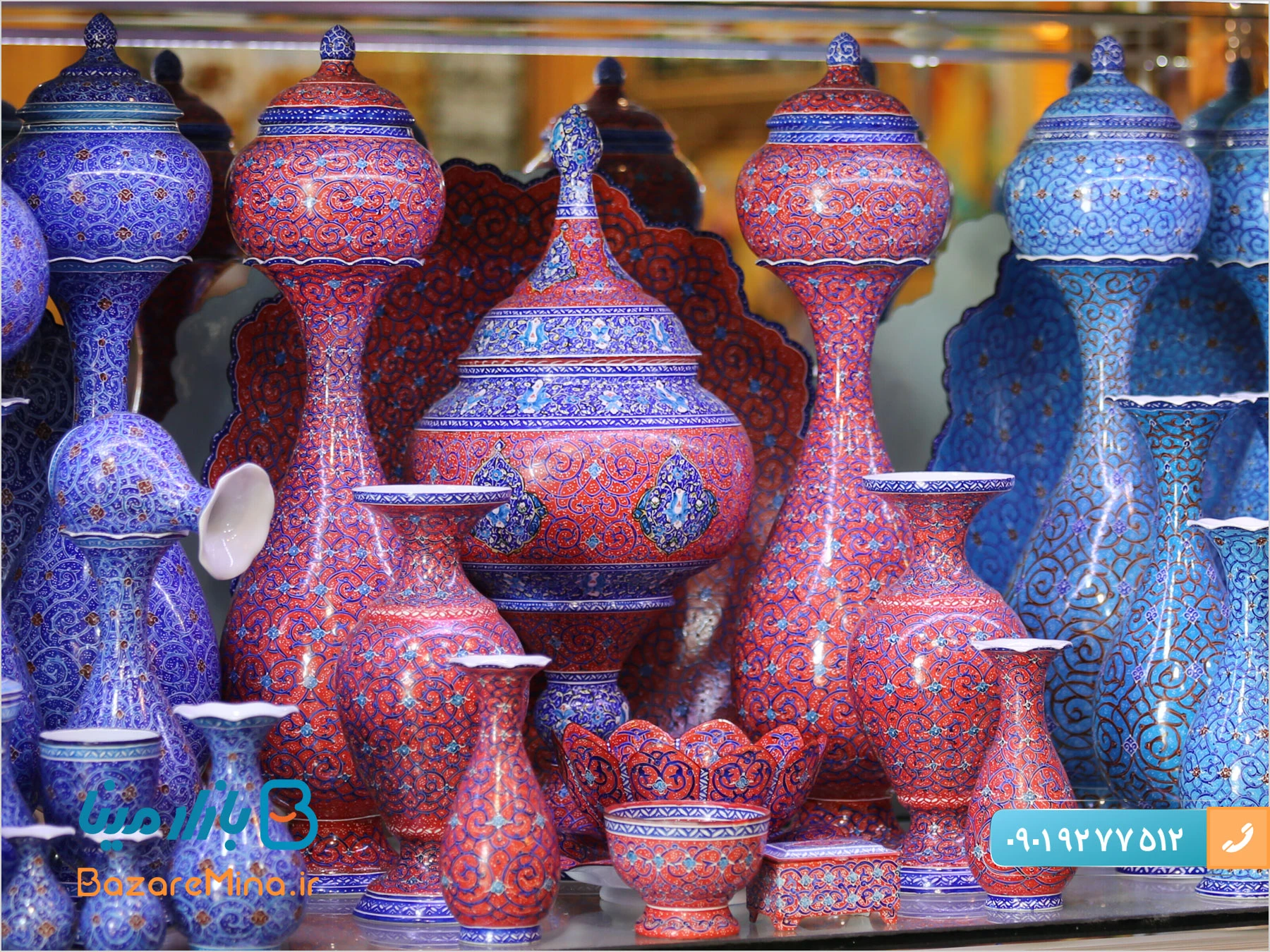 تاریخچه هنر میناکاری با قدمت ۵ هزارسال