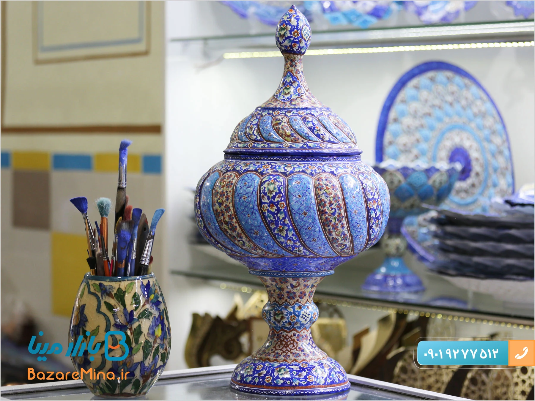 تاریخچه هنر میناکاری با قدمت ۵ هزارسال