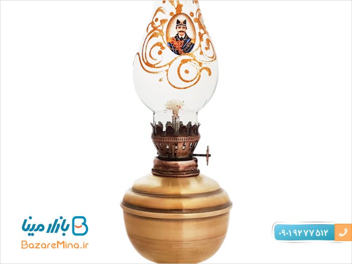 چراغ گردسوز برنجی طرح سنتی