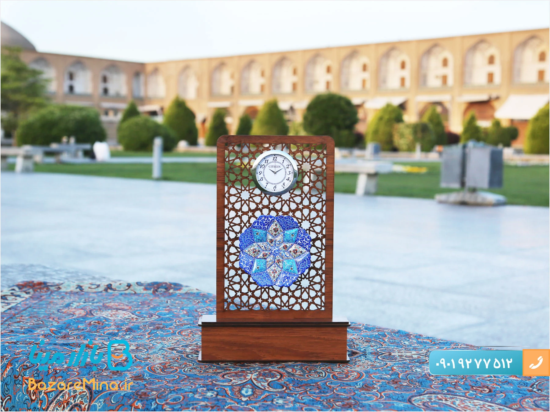 تندیس تبلیغاتی میناکاری