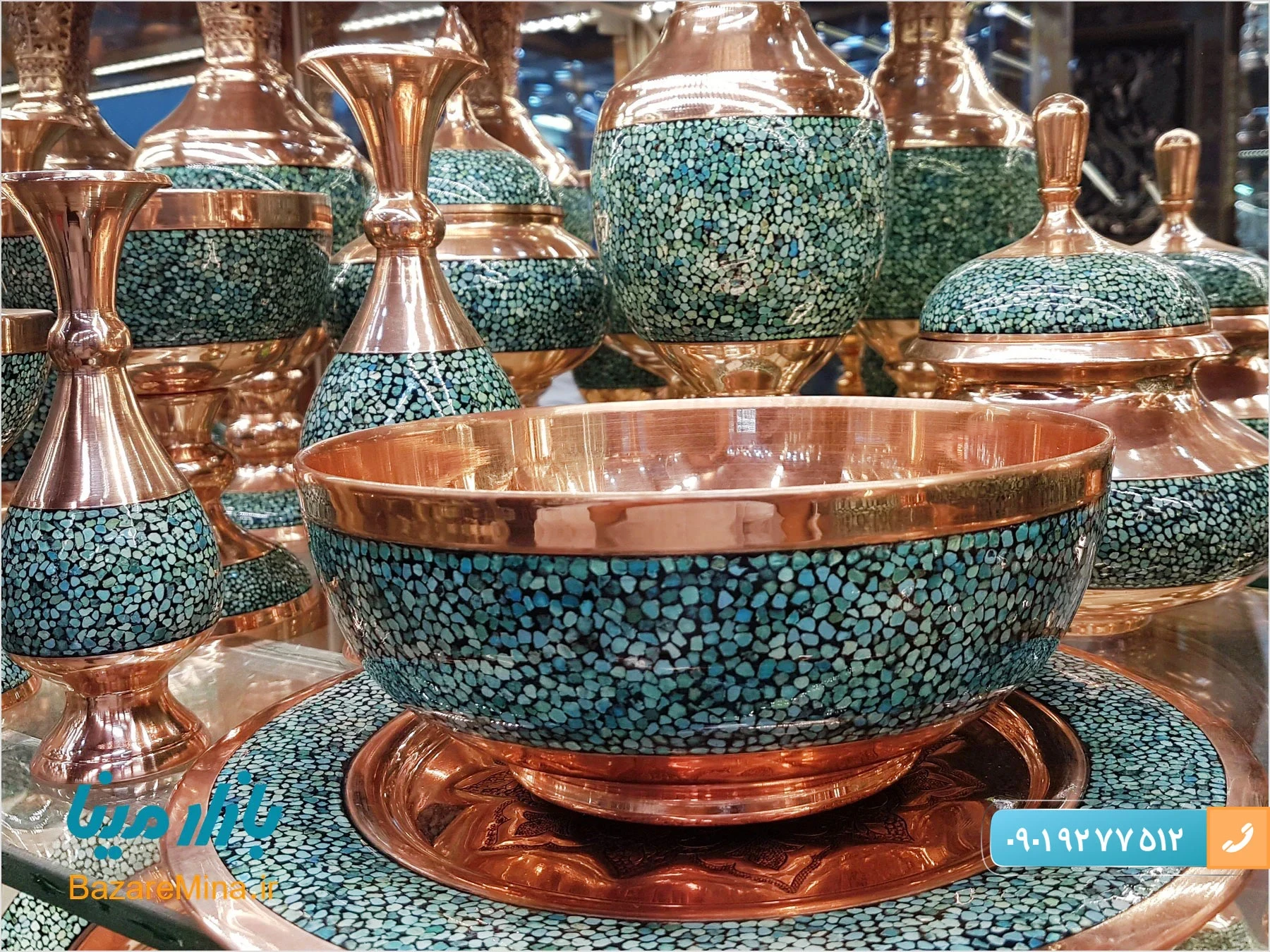 هنر فیروزه کوبی