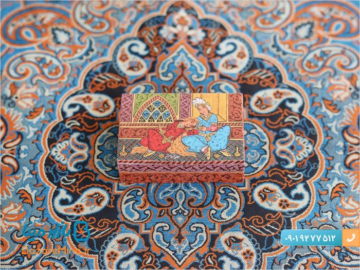 جعبه مینیاتور استخوان شتر