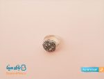 نیم ست نقره سیاه قلم مدل بته جقه