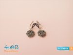 نیم ست نقره سیاه قلم مدل بته جقه
