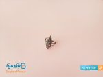 نیم ست نقره سیاه قلم مدل رستاک