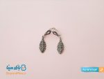 نیم ست نقره سیاه قلم مدل رستاک
