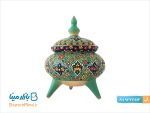 شکلات خوری میناکاری روی سفال
