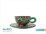 سرویس چای خوری سفالی میناکاری
