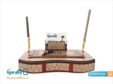 ست میز اداری خاتم کاری
