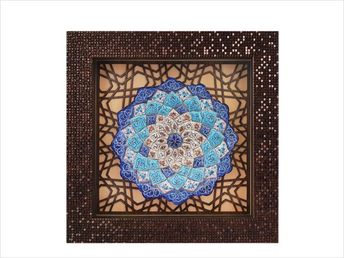 تابلو میناکاری شده مشبک