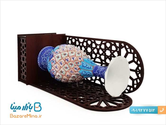 تندیس گلدان میناکاری