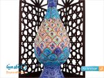 تندیس گلدان میناکاری