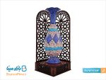 تندیس گلدان مینا کاری
