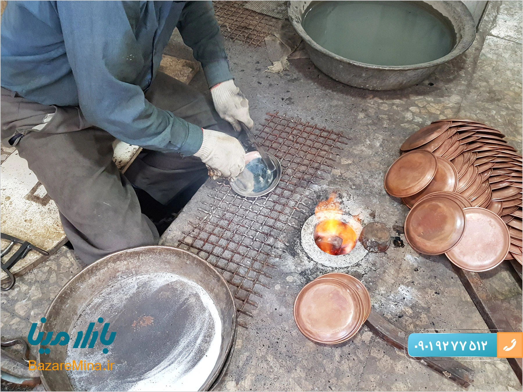 ظروف مسی اصفهان با قیمت ارزان و کیفیت عالی ظروف مسی ارزان