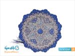 بشقاب میناکاری اثر شاهین شیرازی قطر 20 سانتی
