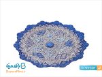 بشقاب میناکاری اثر شاهین شیرازی قطر 20 سانتی