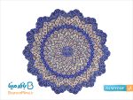 بشقاب میناکاری قطر 30 سانتی اثر شاهین شیرازی