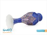 گلدان میناکاری بازار مینا طرح پارمیس ارتفاع 25 سانتی متر