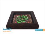 تابلو کتیبه نقش برجسته طرح سلام بر حسین