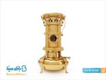 چراغ علاالدین کوچک طرح برنجی