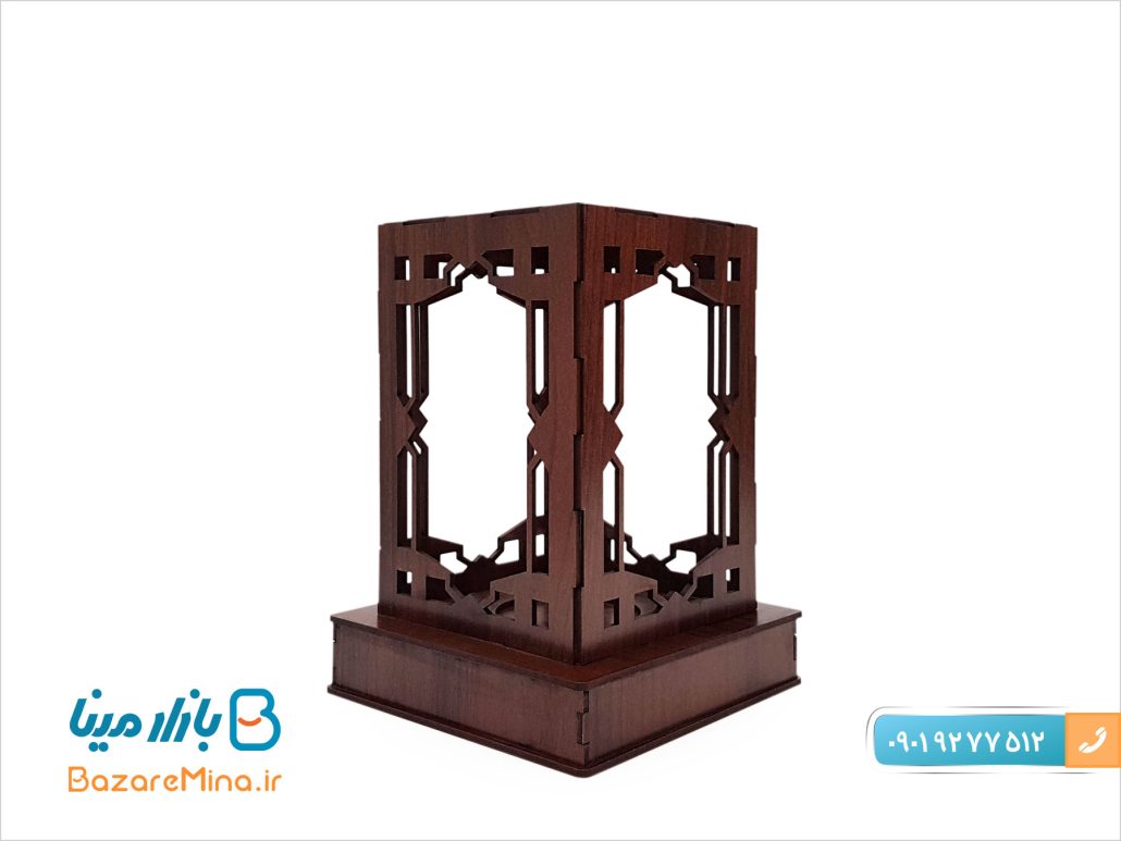 جعبه چوبی قندان میناکاری