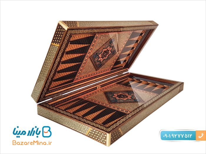 تخته نرد خاتم و مینیاتور