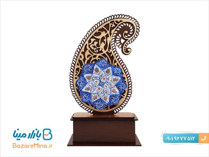 تندیس میناکاری شده طرح نقش جهان