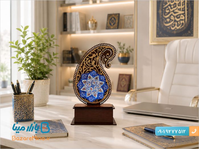 تندیس میناکاری شده طرح نقش جهان