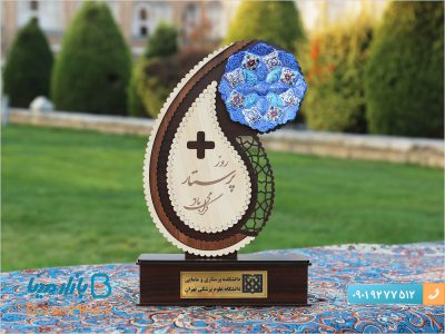 تندیس میناکاری طرح پرستار