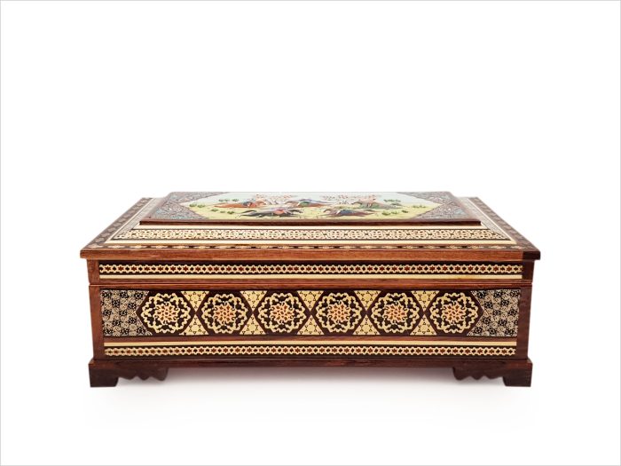 جاقاشق چنگال خاتم کاری