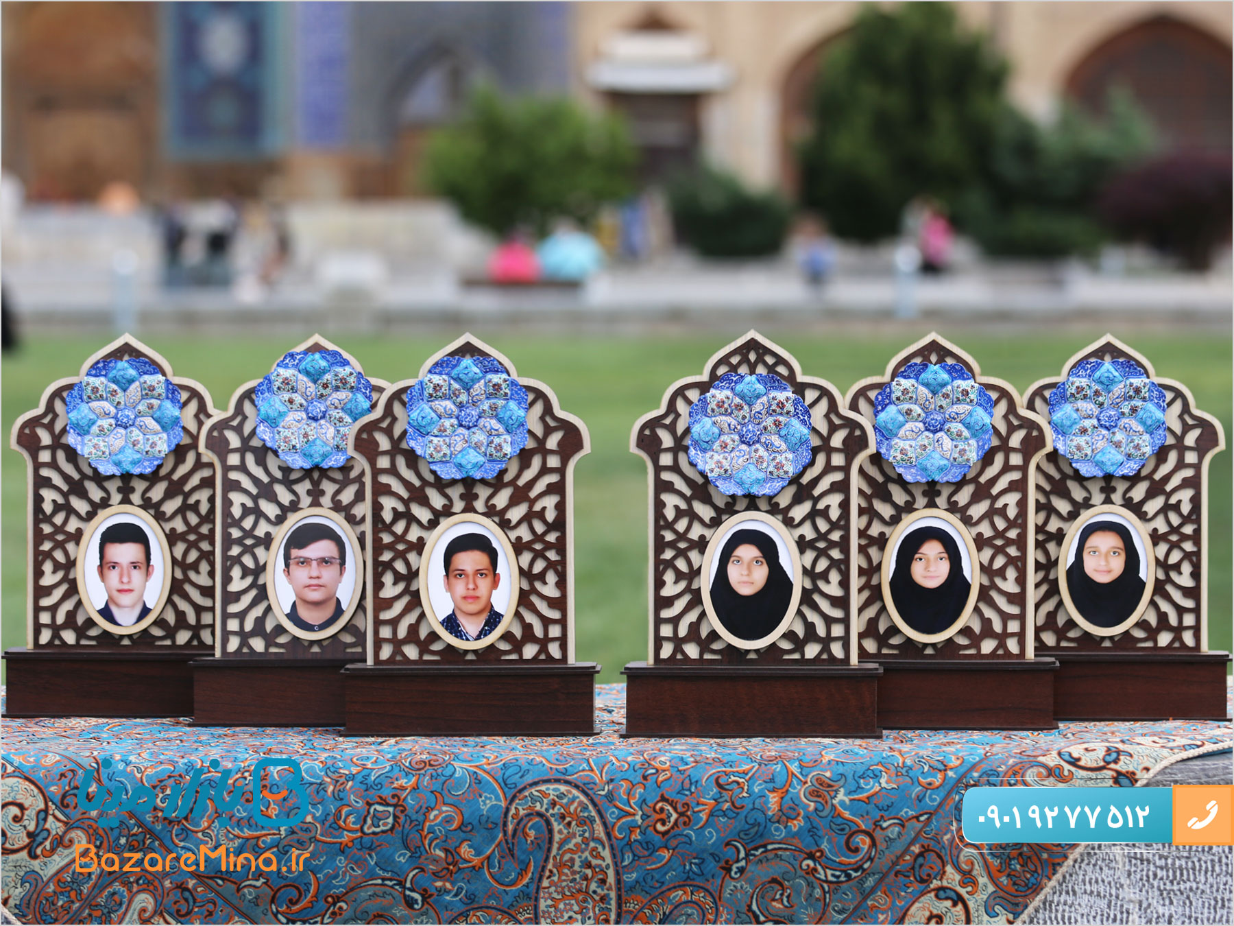 تندیس میناکاری طرح دانش آموز تندیس میناکاری طرح دانش آموز