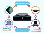 بشقاب 25 سانتی میناکاری با جعبه ترمه